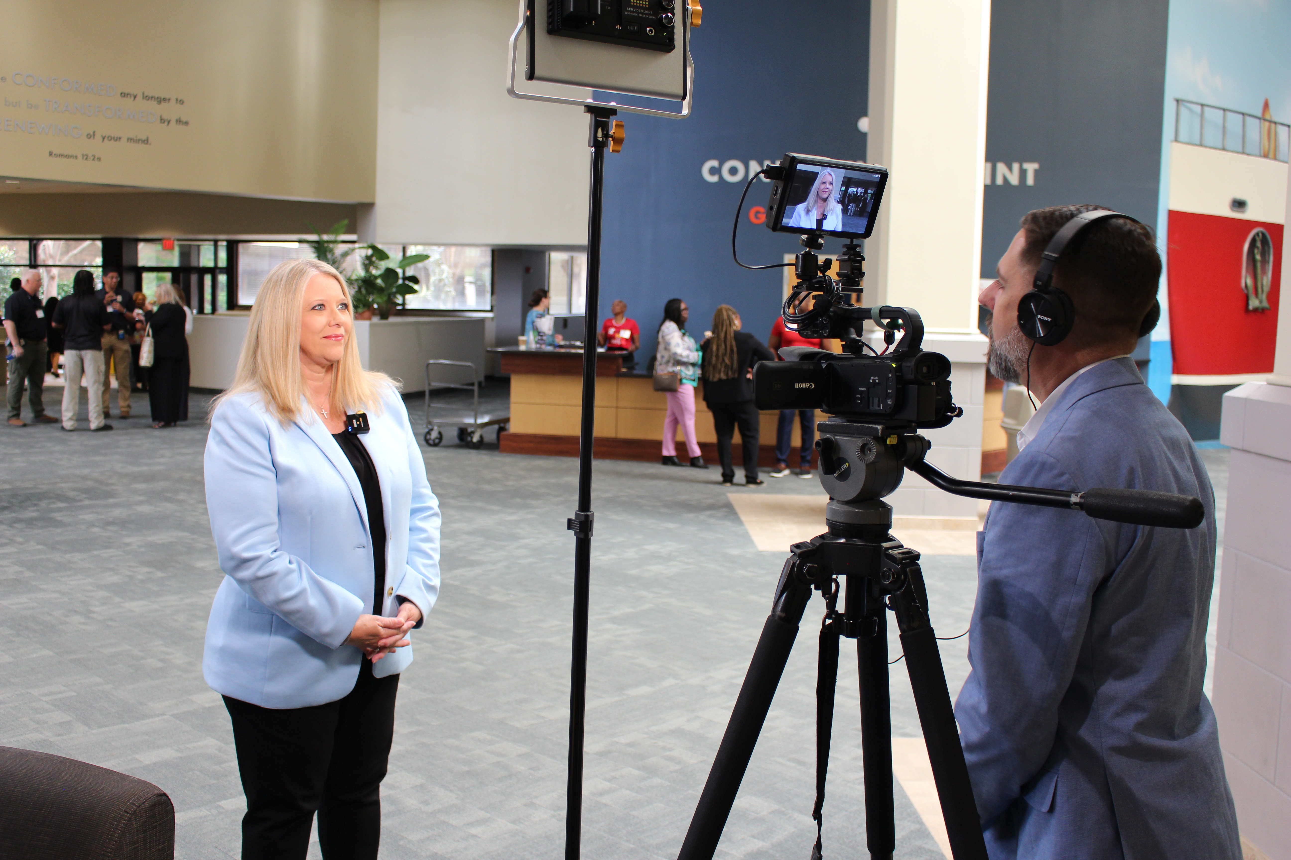 Sen. April Weaver interview